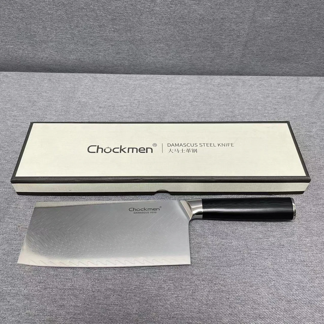D-017 Chockmen 大马士革切片刀 刃长约18CM