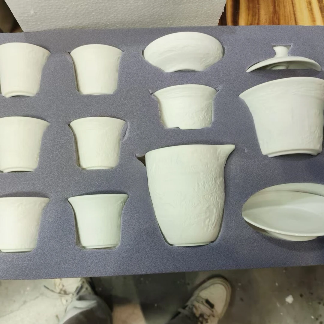 【闪购商品】清明上河图素烧茶具套装（无礼盒）