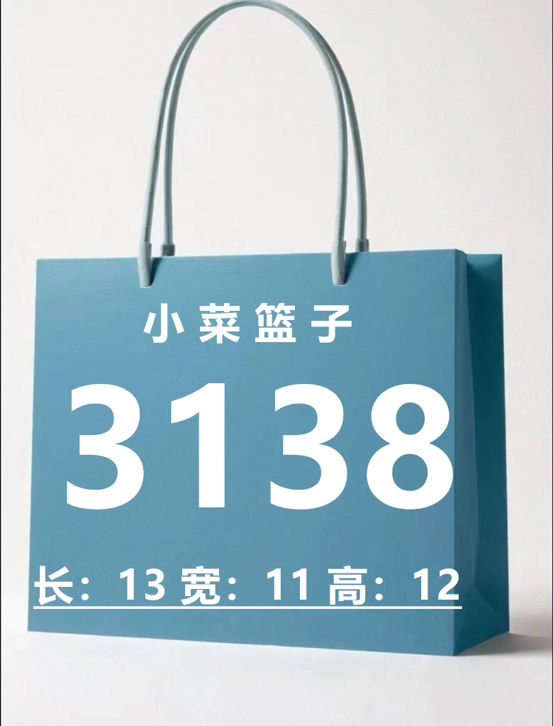 【3138】现款单肩斜挎小号菜篮子