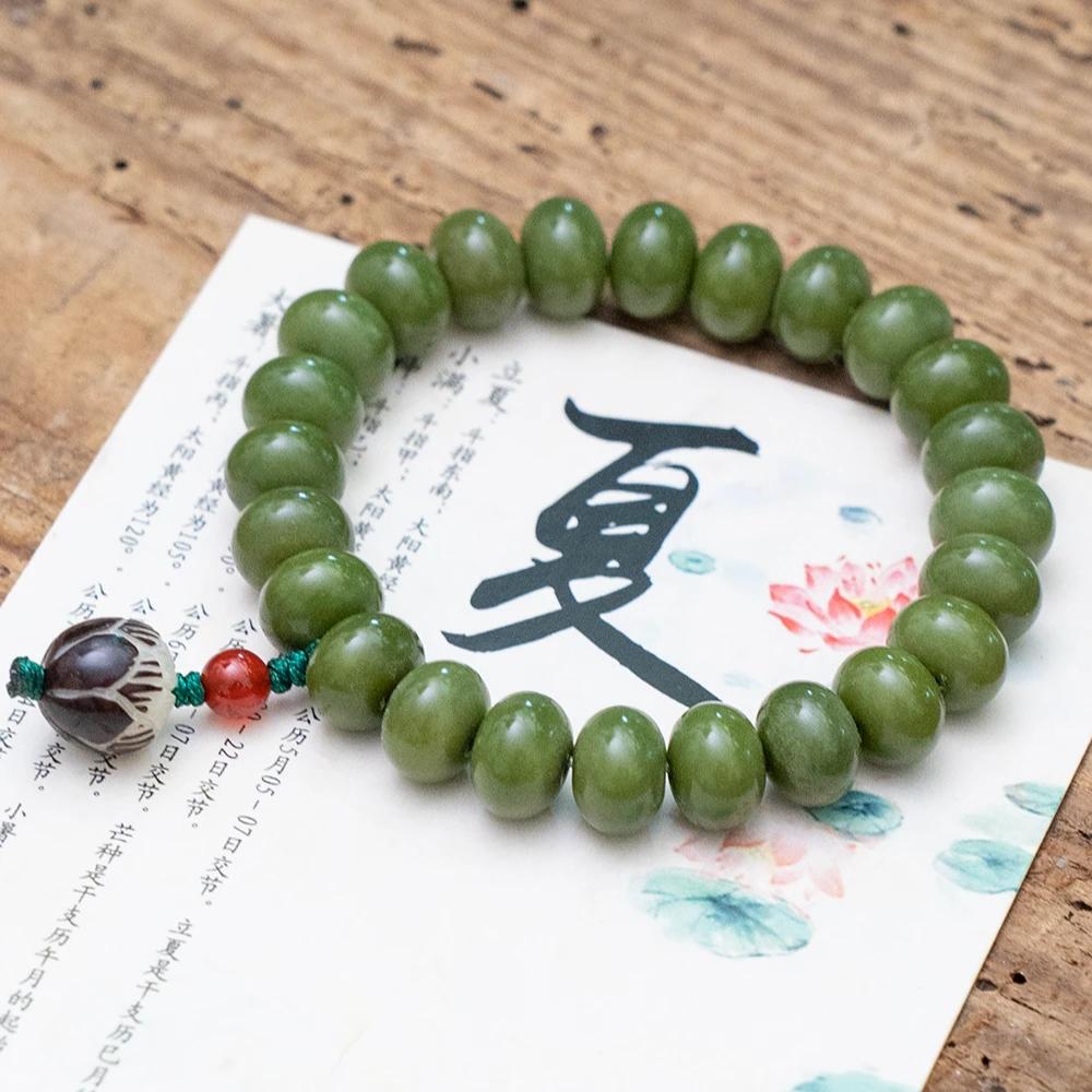 暑风 单圈阴皮菩提老料国风手串