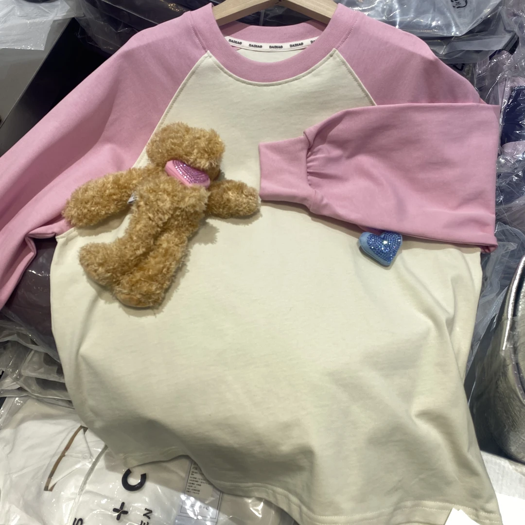 016儿童新款小熊T恤