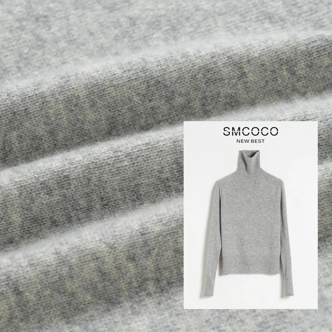 【秋冬新款】时尚高领气质显瘦休闲轻奢百搭羊毛针织衫LX8802