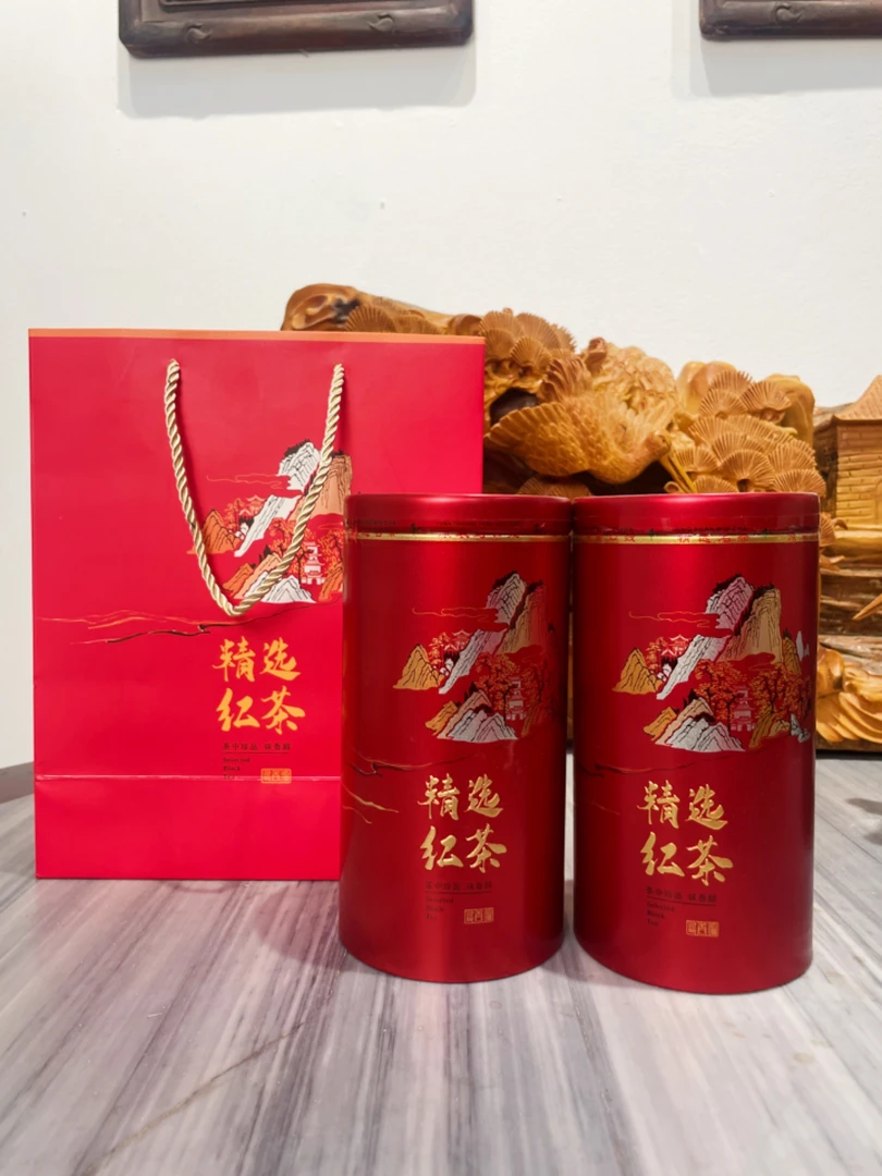 宠粉优选 红茶罐装两圆罐一斤装 2133