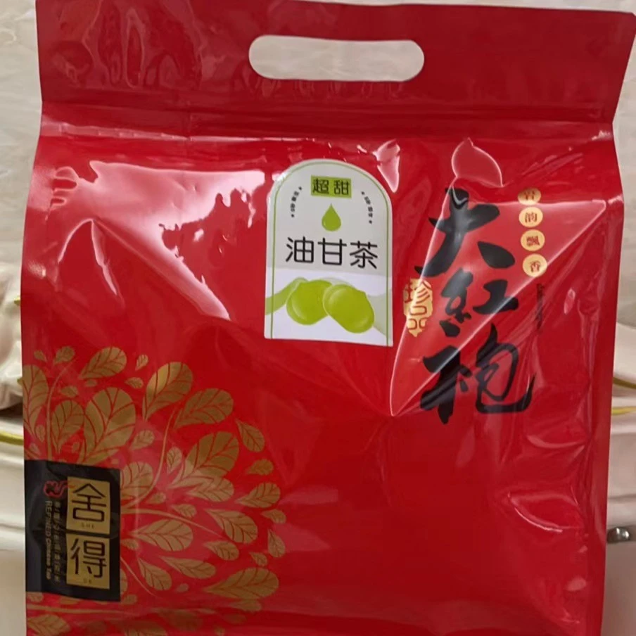 英歌袍油甘大红袍茶叶袋装浓香型袋装红