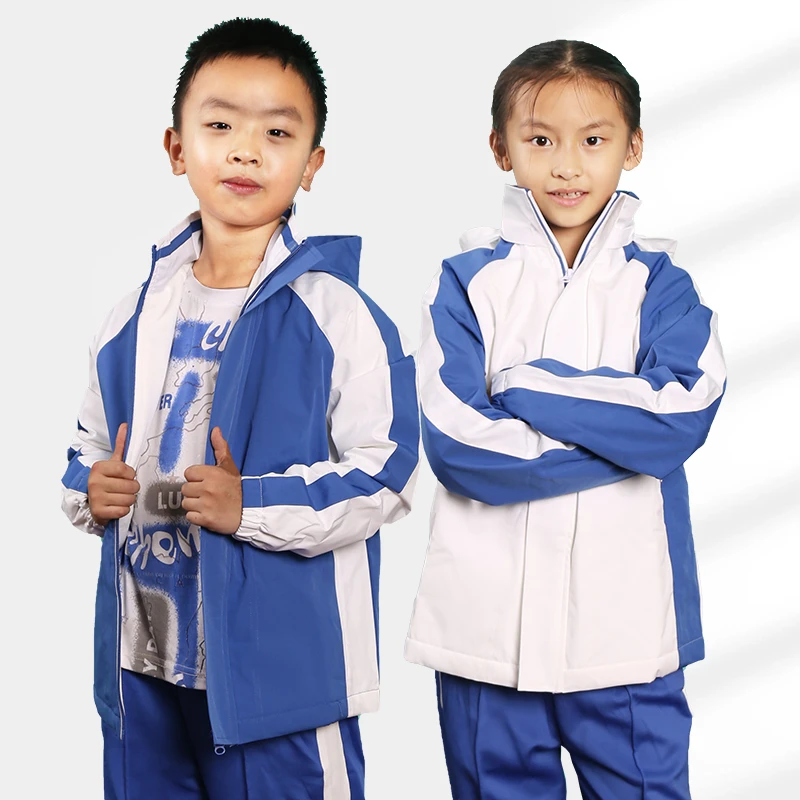 【小学必备】荆棘鸟深圳校服小学生冬装外套加绒冲锋衣外套