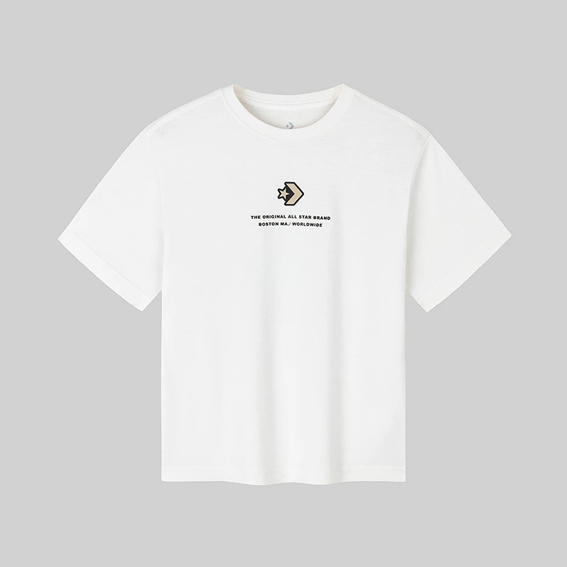 Converse 匡威【商场同款】儿童男童装夏季休闲潮流T恤CNVB-TE-G341