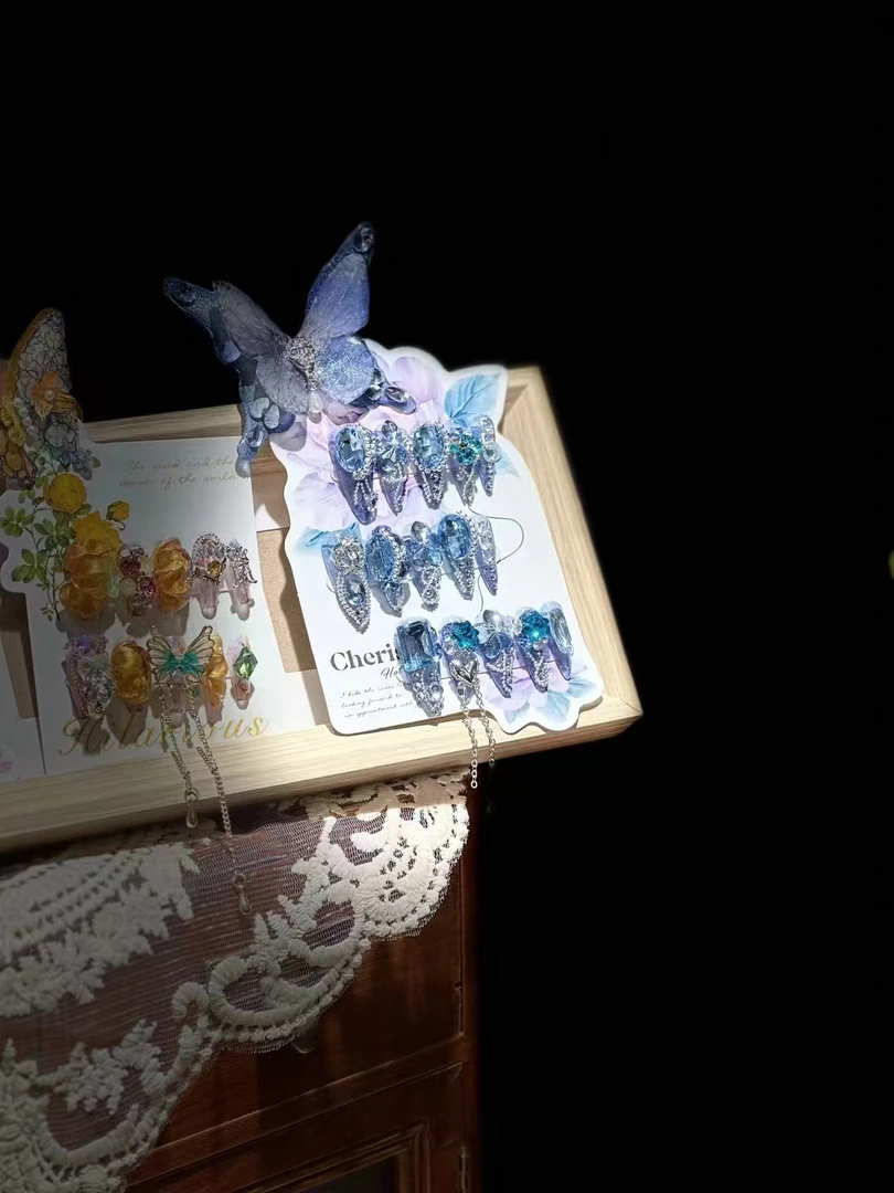 孤品--捡漏穿戴甲手工手工气质复古复古