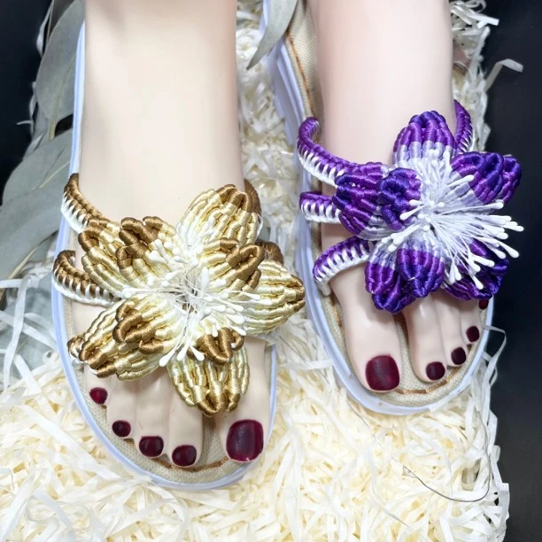 新款！新品爆款材料包【荷花凤舞】不是成品鞋，需要自己做