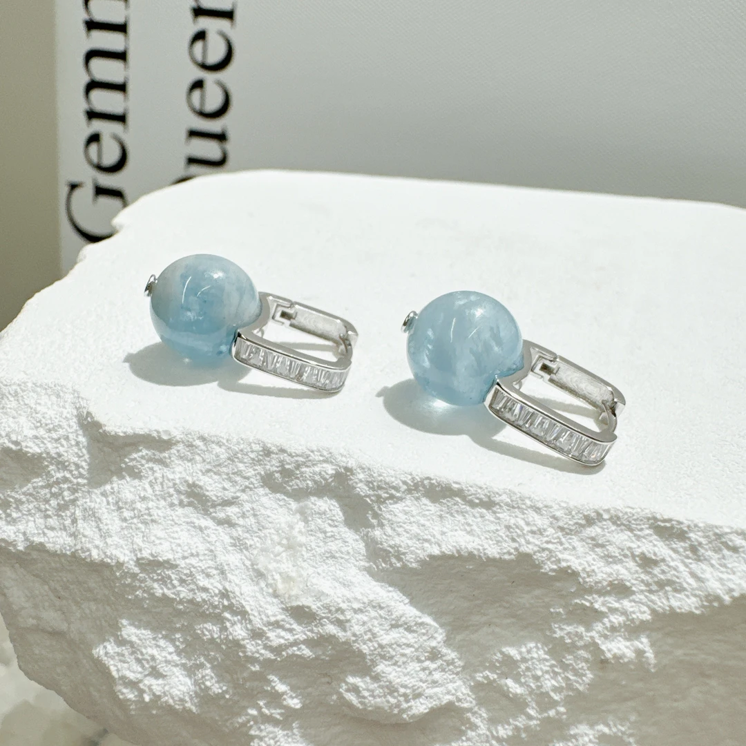 925银仿水晶耳饰 Gemmy Queen 高定耳环GQ4876J