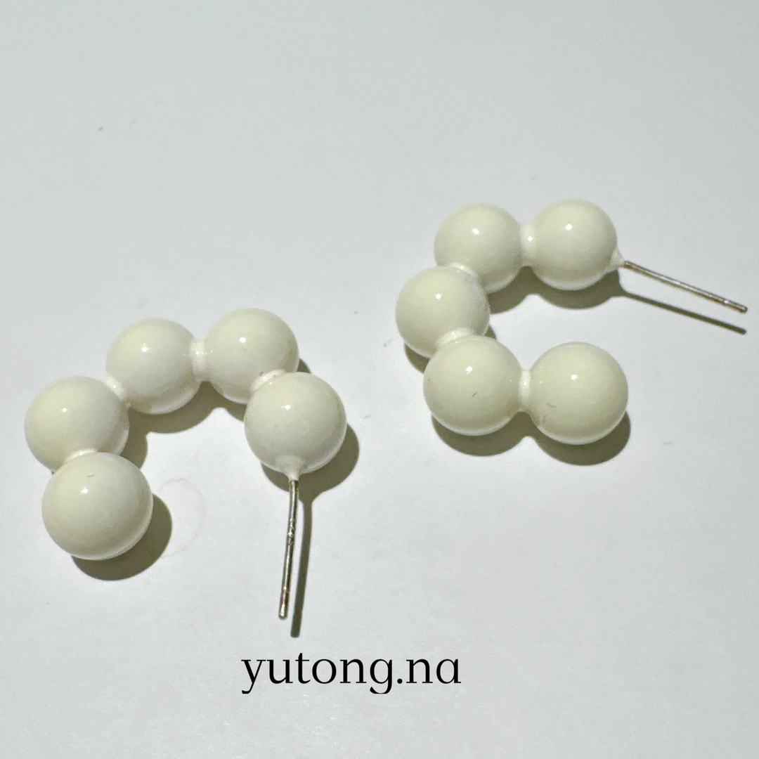 铜合金耳饰 雨桐轻奢饰品耳环NA48X23