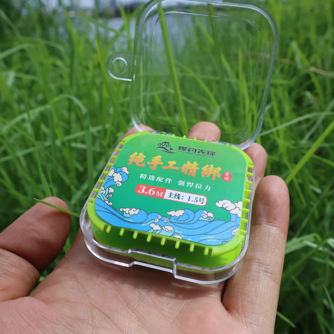 买二送一【纯手工精邦主线】爆钓先锋PE加固纯手工竞技柔软尼龙主线