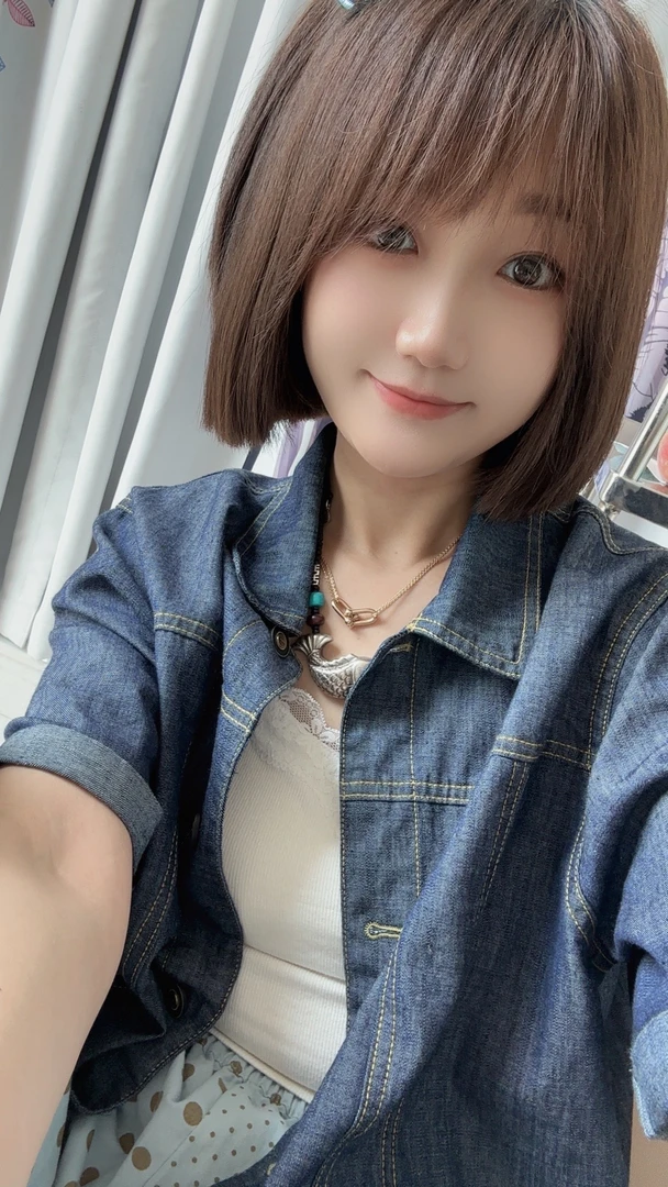【蓝田生玉】婷婷同款推荐 百搭宽松短袖衬衣外搭