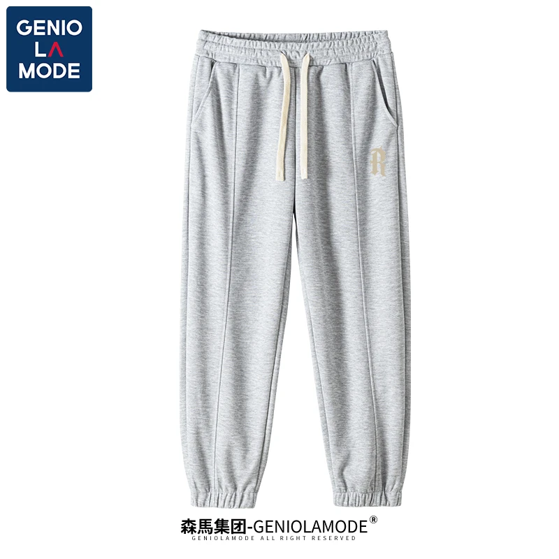 GENIOLAMODE裤子男秋季2023新款潮牌长裤青少年痞帅宽松潮流卫裤