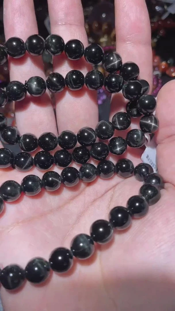 【闪购商品】透辉石手链未镶嵌透辉石单圈A9（多样性单发）