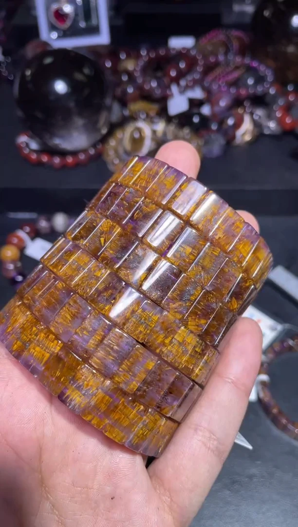 【闪购商品】水晶手牌未镶嵌紫钛手牌（多样性发其一）