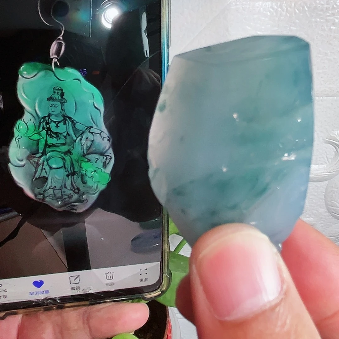 定制翡翠未镶嵌翡翠首饰