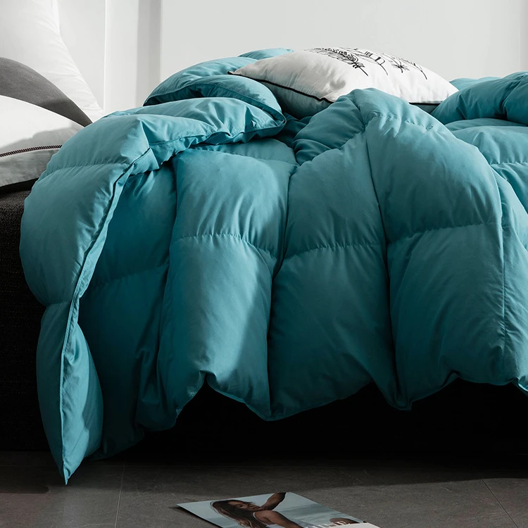 【断码孤品】加厚雁鸭毛冬被柔软超静音面料轻暖羽毛被羽毛冬被