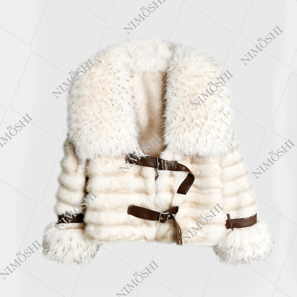 【夏夏专属】设计师翻领毛毛气质轻奢短款减龄外套 L5102