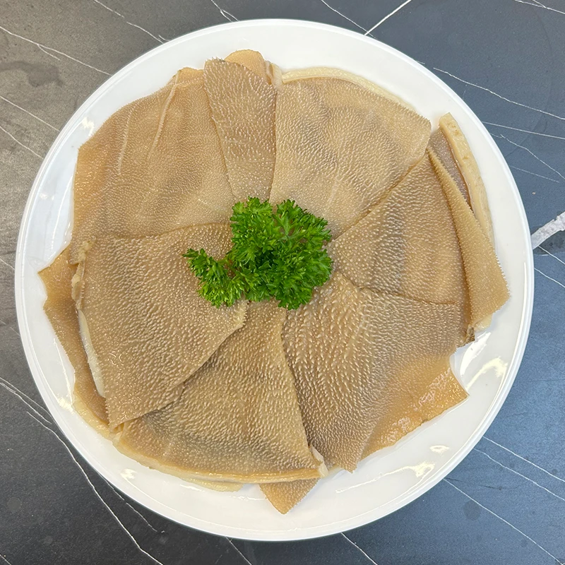 特特脆大刀水牛白毛肚500g四川火锅食材菜牛肚 固形物含量80%以上