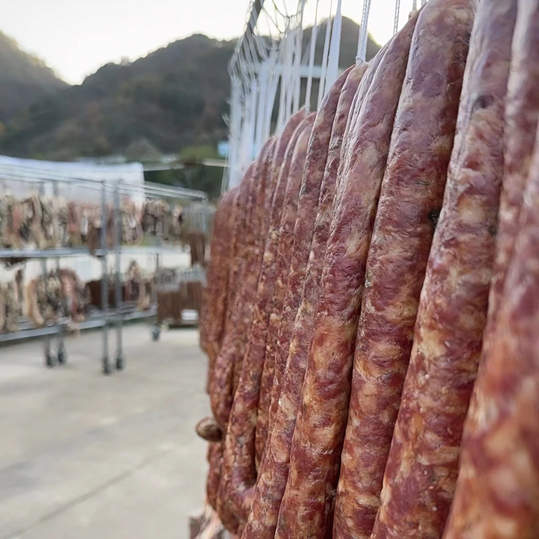 五香味香肠 《腊肠》大别山黑毛土猪优质鲜香切块