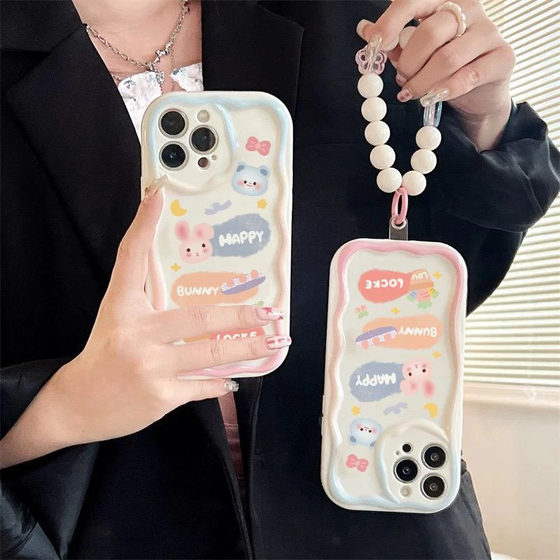 【2025新款】闺蜜女生礼物挂绳手机链手腕款高级挂件小清新防丢