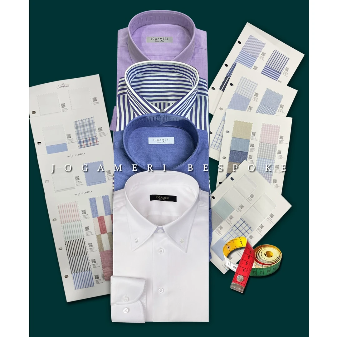 【衬衫定制组合】男士纯棉修身衬衫时尚商务休闲多色多款可选简约风