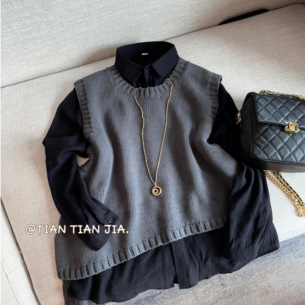 天天定制 不等式剪裁设计师款显瘦马甲，2