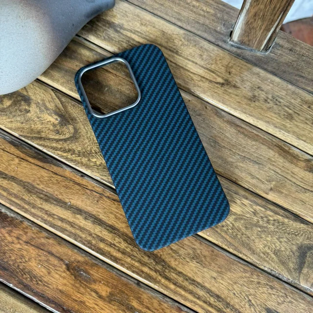 iphone14promax【瑕疵】1500d黑蓝全包磁吸金属圈6