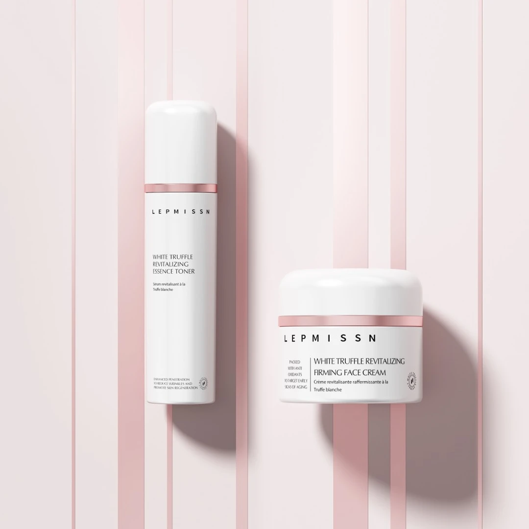 LEPMISSN白松露能量水120ml+紧颜面霜50g组合