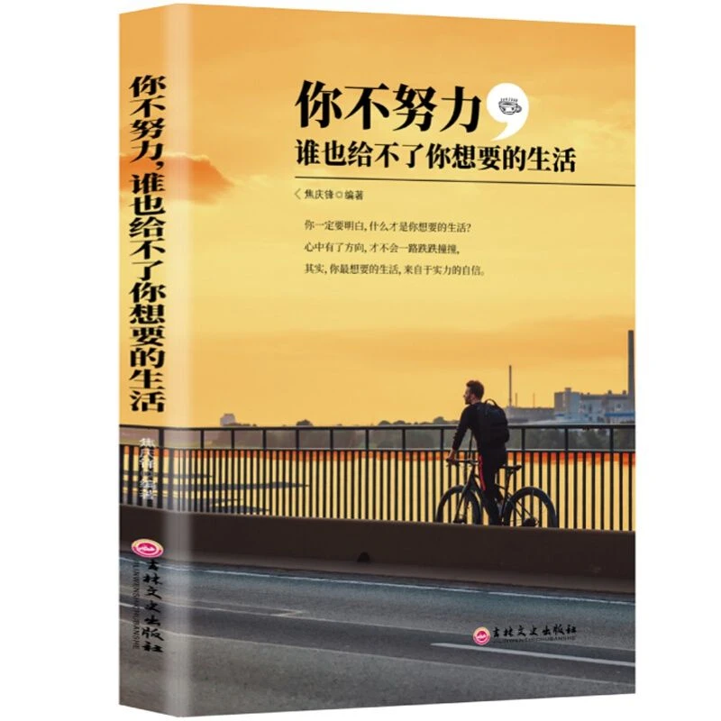 你不努力谁也给不了你想要的生活万千读者推荐年轻人成长励志书