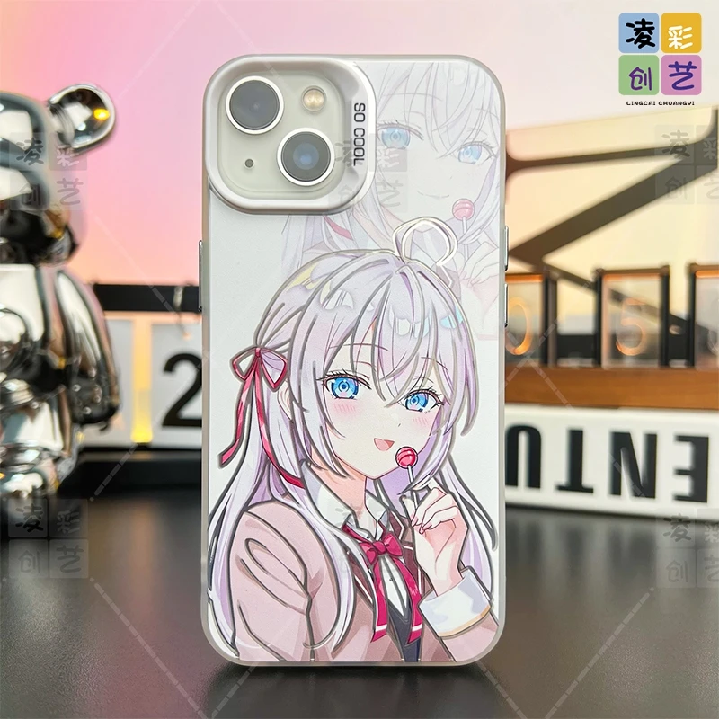 凌彩创艺苹果华为小米二次元邻座艾莉同学周防有希动漫IMD彩银壳