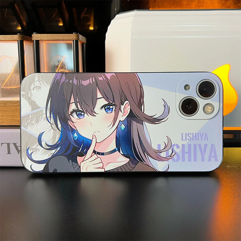 凌彩创艺苹果15oppo荣耀vivo华为手机壳李诗雅头像直边防摔软套