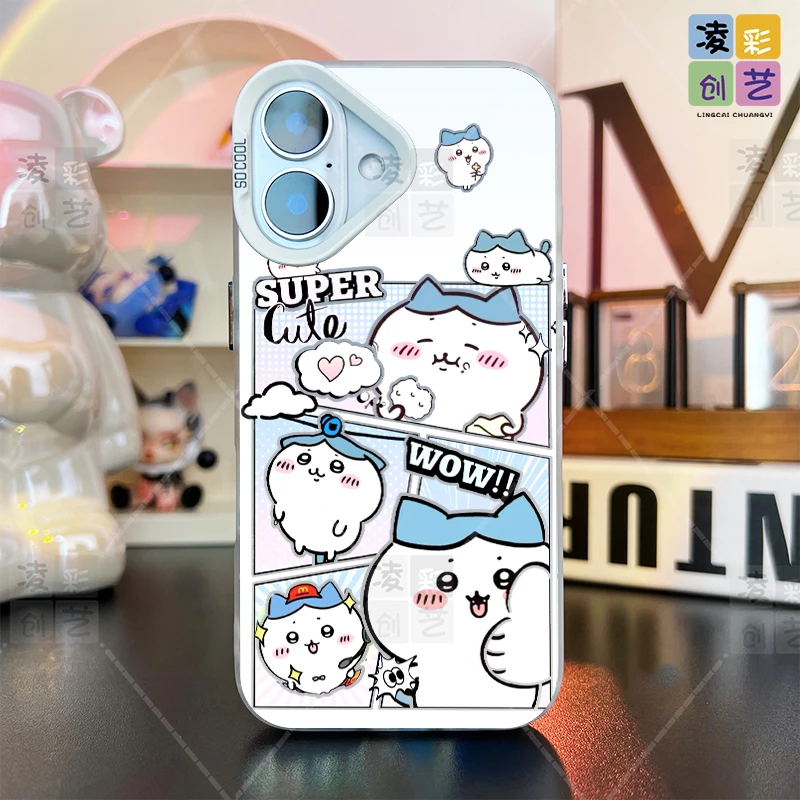 38好物节凌彩创艺适用苹果华为小米可爱吉伊小八大孔IMD彩银壳