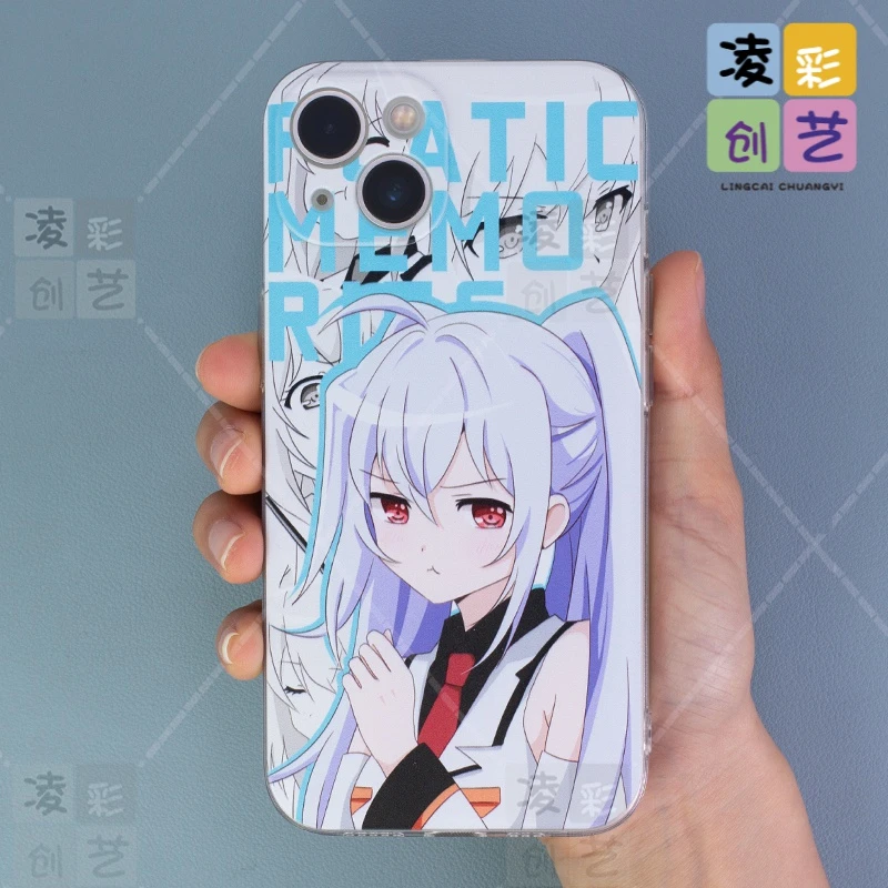 苹果oppo荣耀vivo华为小米手机壳可塑记忆艾拉直边透明防摔保护套