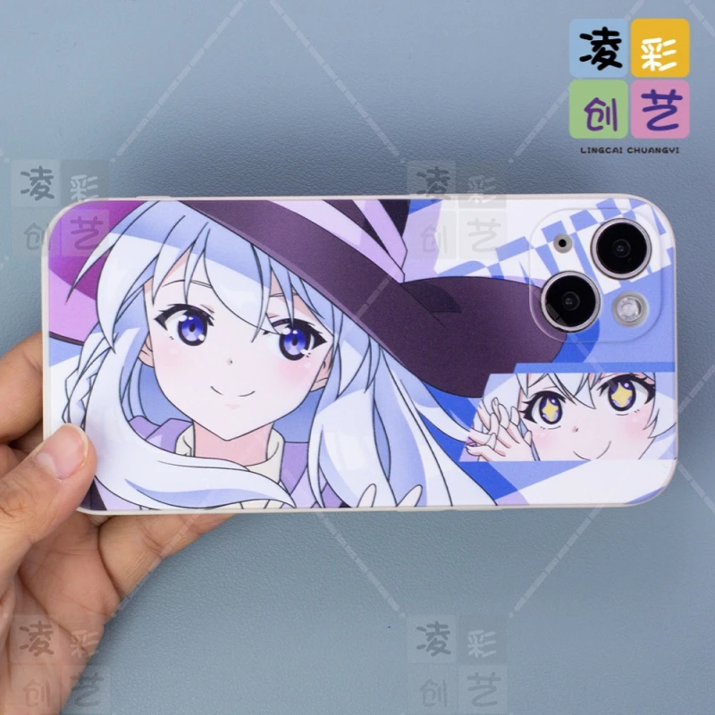 苹果oppo vivo华为荣耀小米手机壳魔女之旅伊蕾娜直边古董白软套