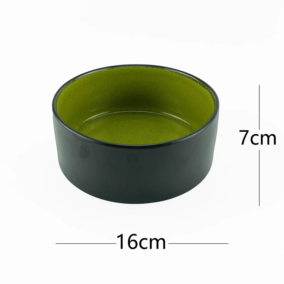 RAK BOWL 火焰系列北欧风家用复古简约圆形汤碗沙拉碗面碗深碗