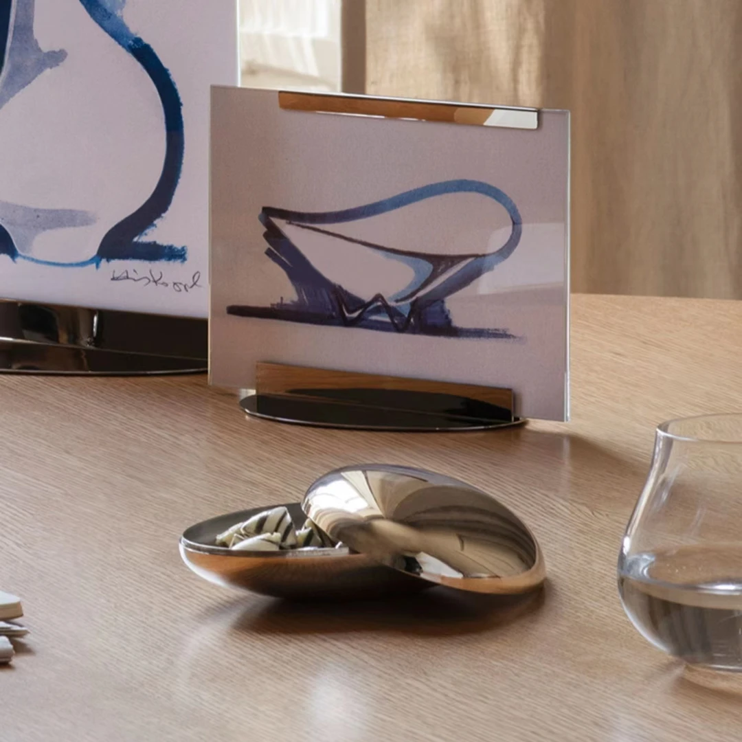 Georg Jensen乔治杰生 SKY系列小象简约摆件首饰挂饰置物盒14*5cm