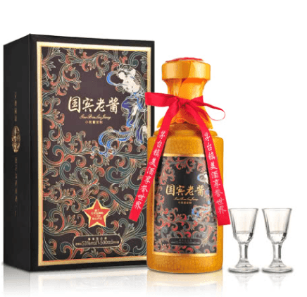 【未未来福袋】53°酱香型白酒 国宾老酱500ml