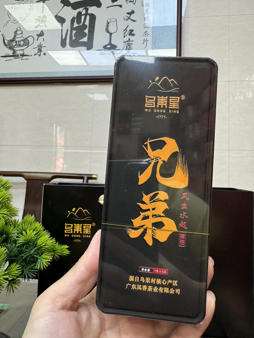 乌岽星 凤凰单丛 兄弟茶 18克盒装 9克×2泡潮州 原产地 正品