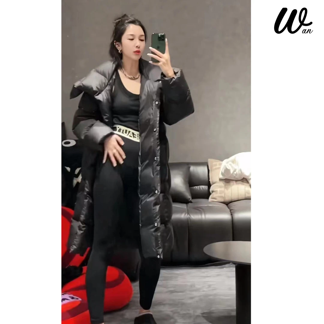 WAN婉豆儿保暖超轻高密加绒显瘦不臃肿亲肤打底裤鲨鱼裤