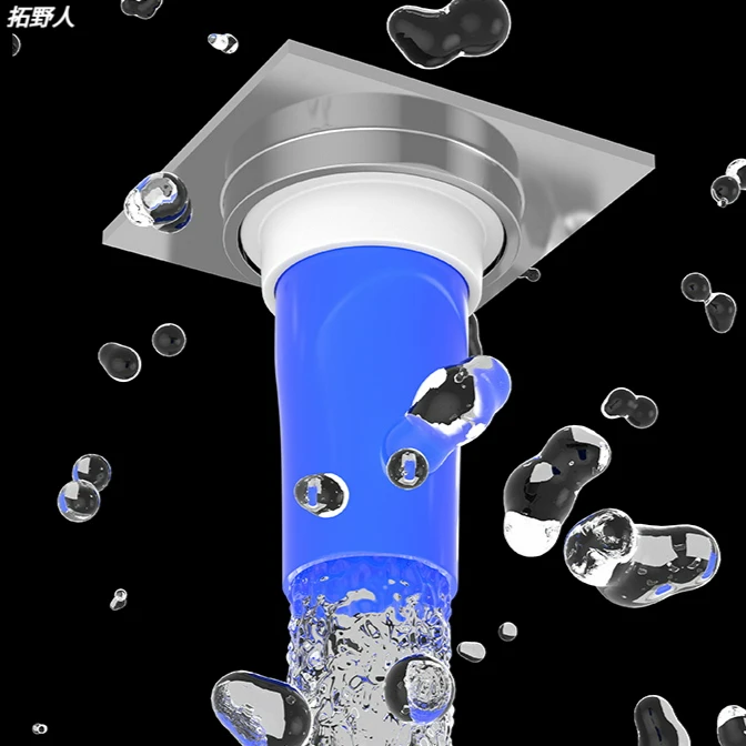 地漏防臭器硅胶内芯卫生间下水道通用反味封口盖下水管防返臭神器