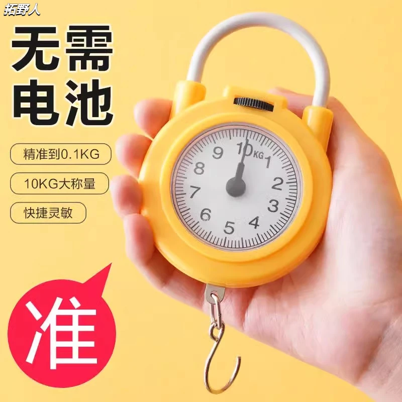 家用随身带小勾称小型手提电子称居家家弹簧秤高精度手提称便捷式