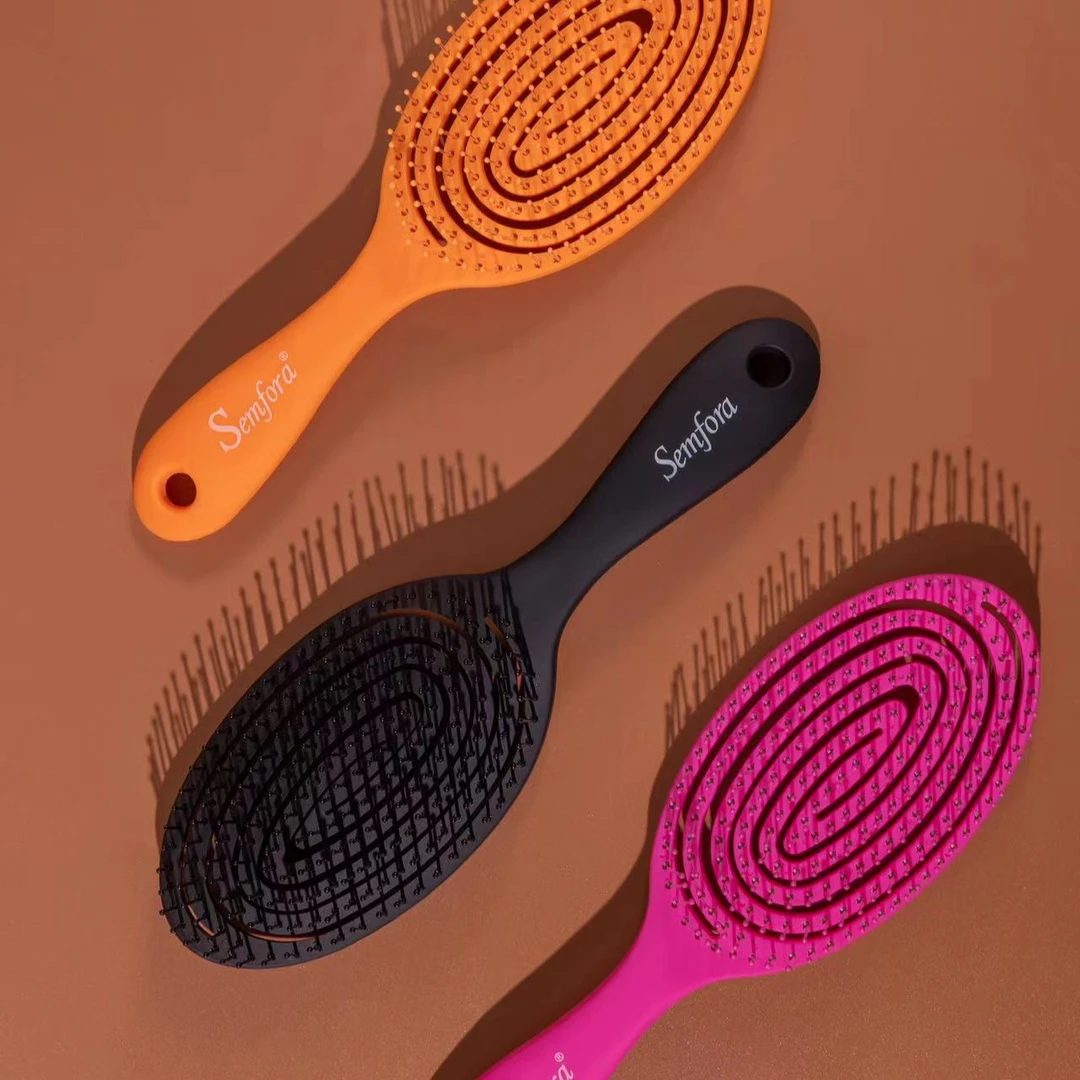 Semfora梳子家用两用防静电卷发梳气垫梳女士蓬松