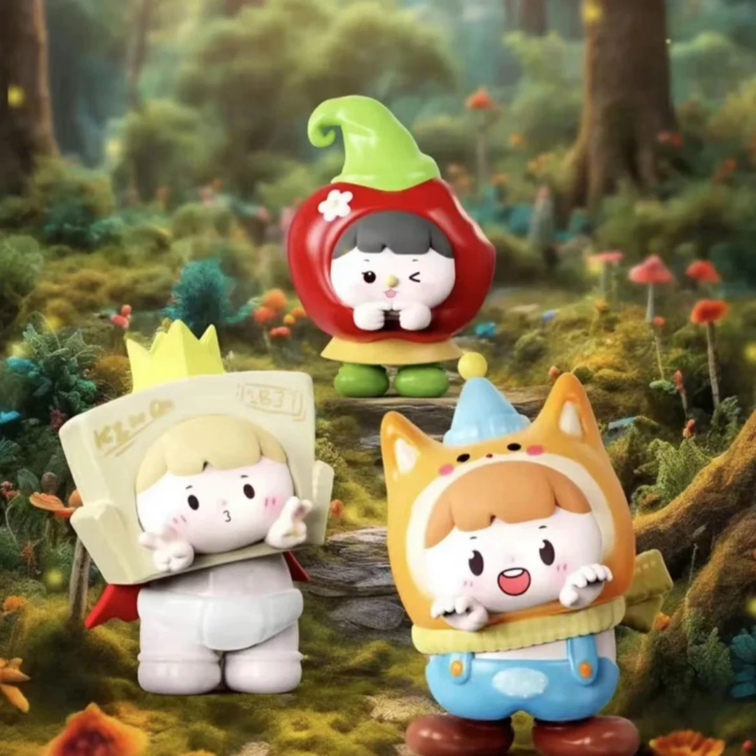 【拆盒】淘气包童话历险记盲袋可爱潮玩盲盒萌粒手办摆件生日礼物