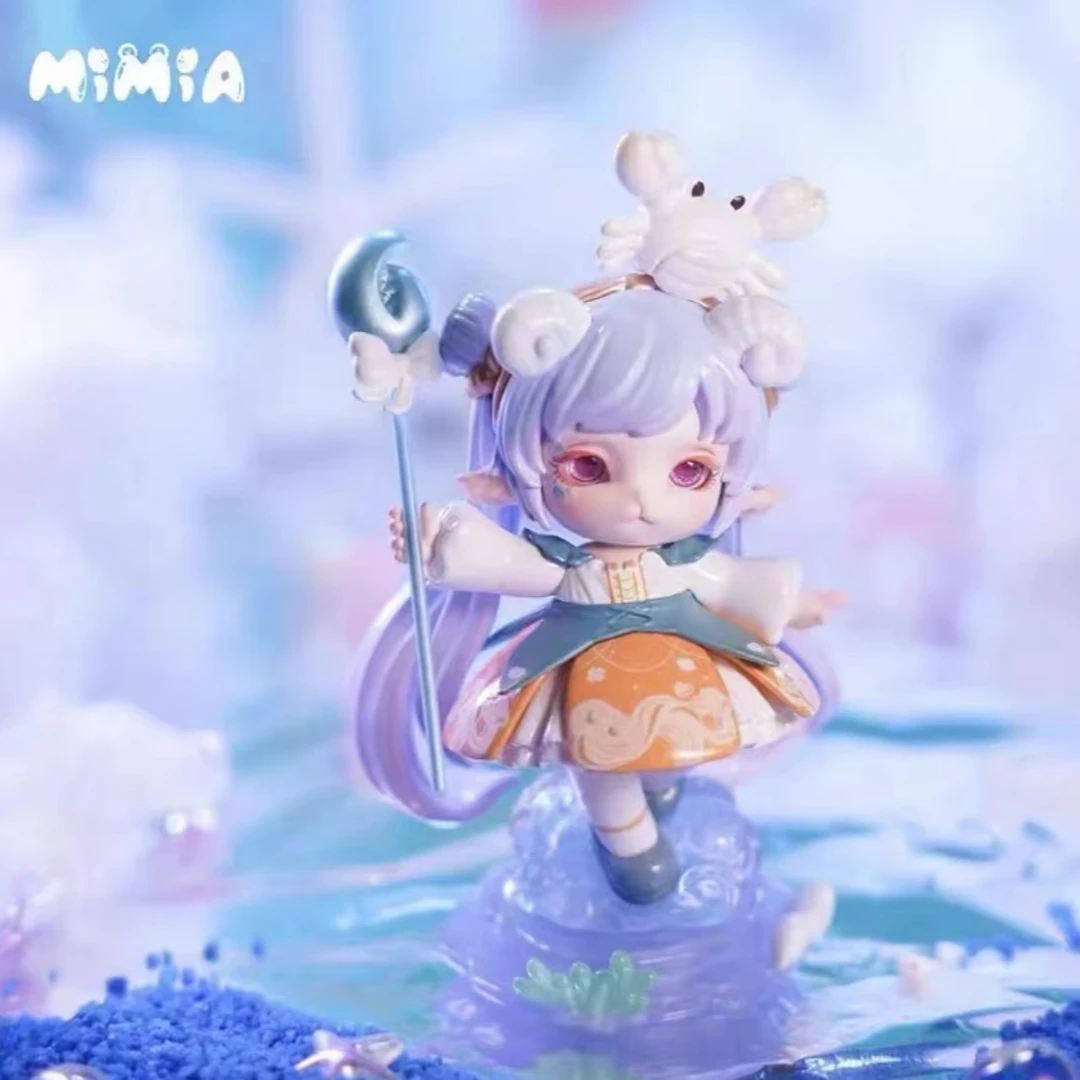 【拆盒】MiMi二代水之秘境系列盲盒潮玩手办玩具少女心礼物