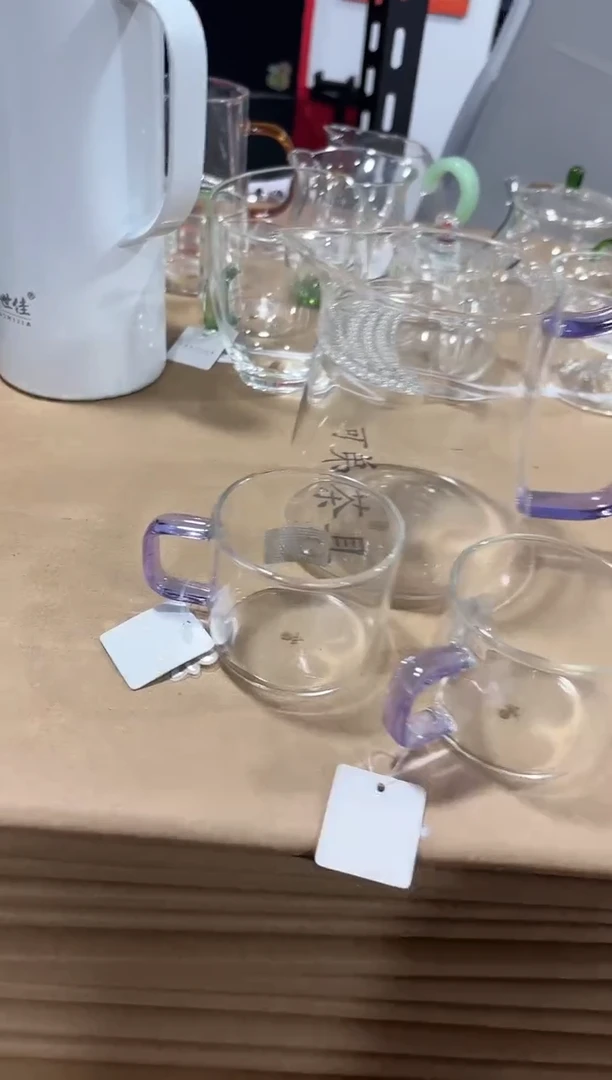 【闪购商品】 新月茶器浅紫色+2紫色
