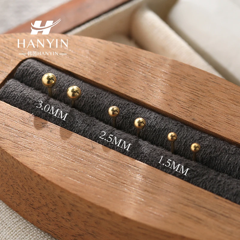 足银耳饰 迷你养耳洞足银纯银小耳钉耳骨钉轻奢ins女