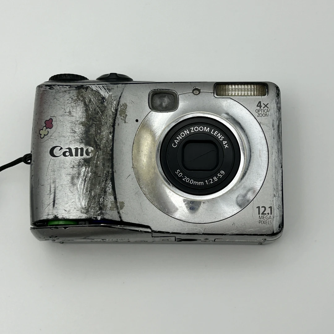 9新 Canon/佳能 佳能A1200银色 1210万像素4倍光学变焦拍照冷白皮