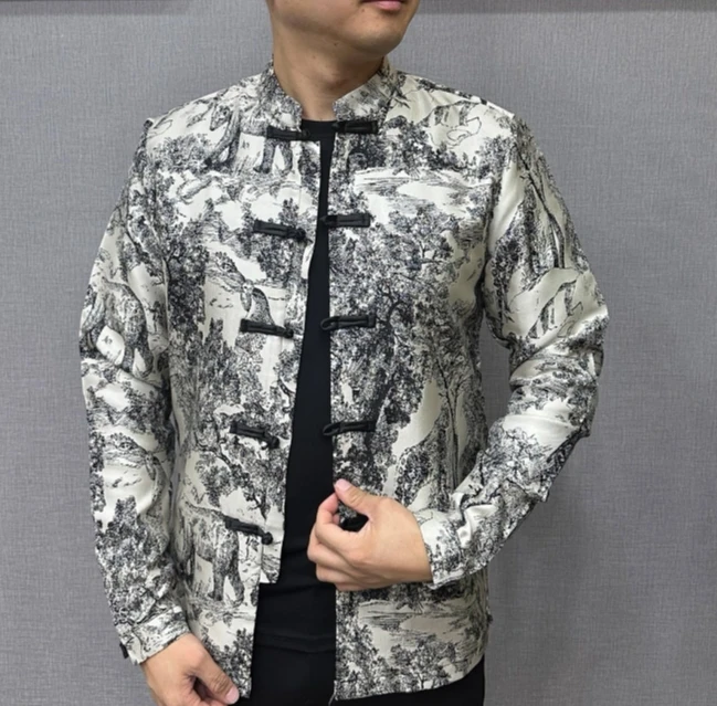 883 146春季新款男士唐装衬衫