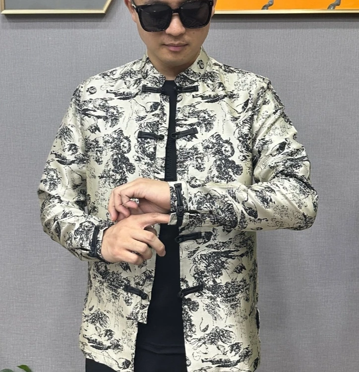 883 147春季新款男士唐装衬衫